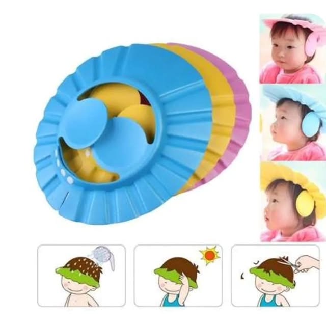 👶 Baby Shower Cap – Adjustable, Safe & Tear-Free | Buy 1 Get 1 Free!